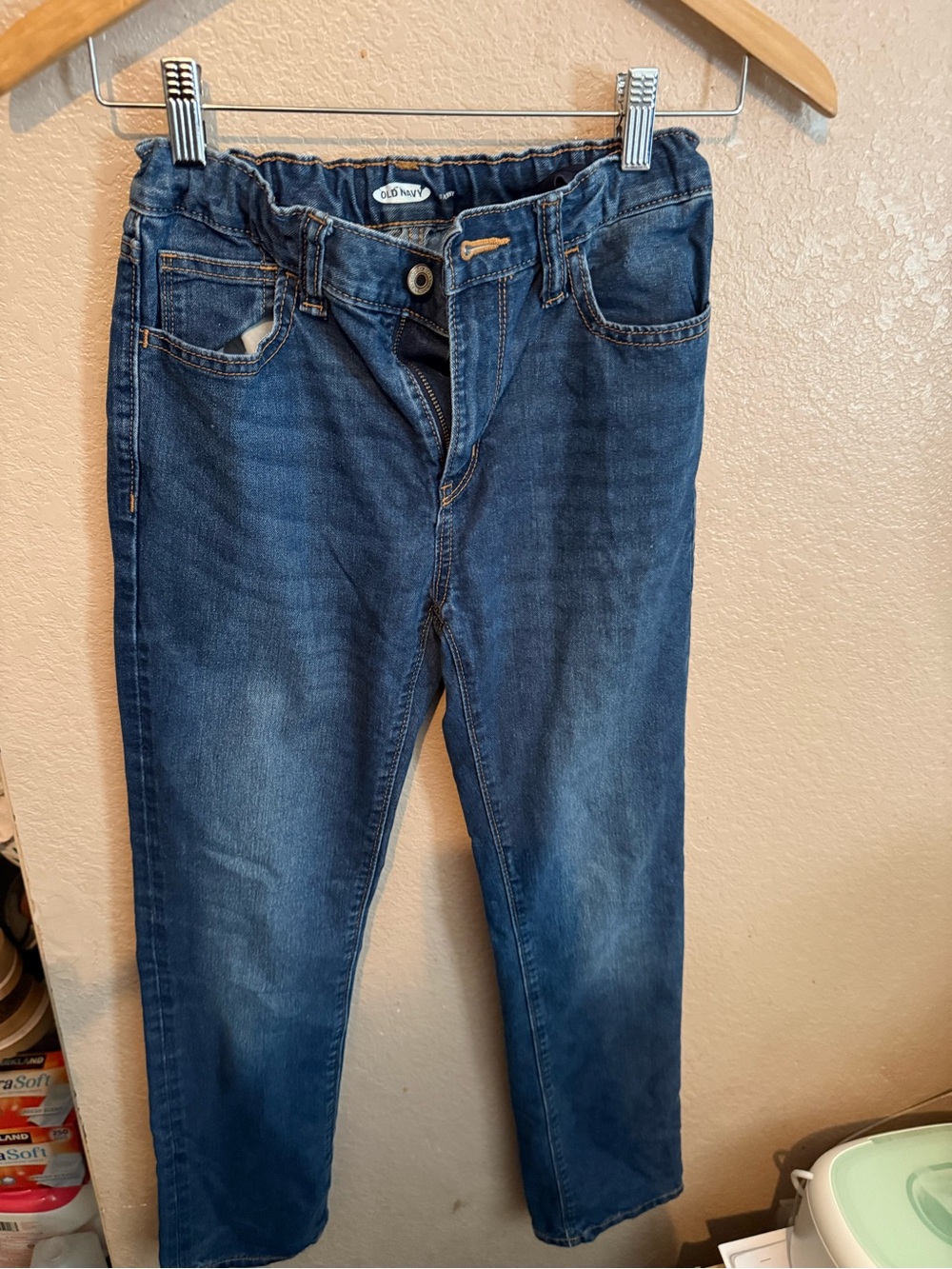 Old Navy Dark Blue Kids Stretch Jeans